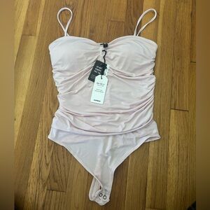 Express Light Pink Body Contour Collection Dress